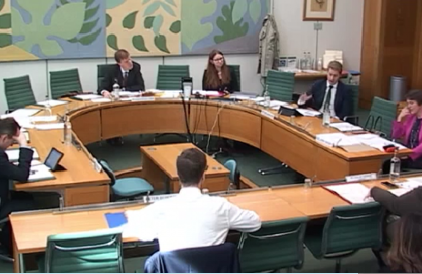 Dr Spencer at Work and Pensions Select Committee