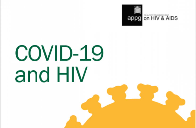 Launch of APPG report into Covid and HIV