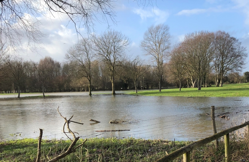 Flooding in Runnymede and Weybridge