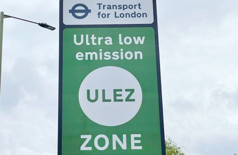 ULEZ signage. Photo credit: Rachel Shawcross