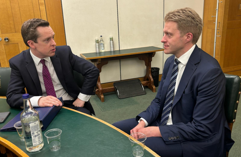 Dr Ben Spencer MP meeting with Immigration Minister