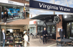 Dr Ben Spencer MP supporting businesses in Virginia Water