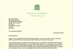 Letter to SWR from Dr Ben Spencer MP - Weybridge Lifts