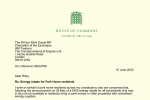 Letter to the Chancellor from Dr Ben Spencer MP regarding energy rebate for park home residents