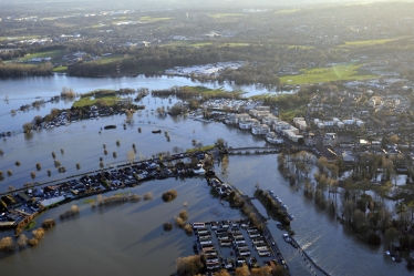 2014 R&W flooding (photo courtesy of Surrey County Council)