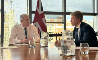 Dr Ben Spencer Meeting Steve Barclay MP, Secretary of State for the Environment
